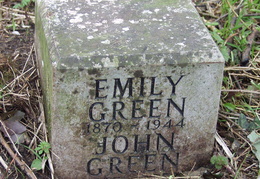 GREEN Emily 1870-1944 and John GREEN